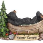 Happy camper Statue by Young's