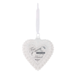 Glass Ornament - Far away but forever in my heart