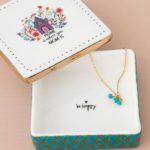Ceramic Trinket Box Home is Mom