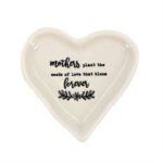 Mother Heart Shaped Trinket Dish