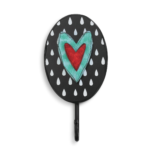 Oval Heart Wall Hook