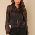 Wow Couture Rose Mesh Jacket