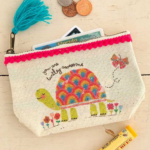 Mini Canvas Pouch Turtley Awesome