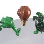 RESIN POT HUGGERS 3 ASSORTED (WITHOUT POT)