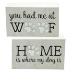 Dog Block Sign