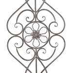 Large Wrought Iron Metal Wall Art