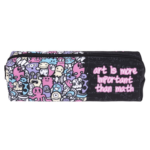 ART IS MORE IMPORTANT PENCIL CASE-ZAHRA