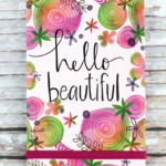 Hello Beautiful Pocket Notepad