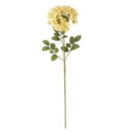Yellow Hydrangea Stem, 23 Inch