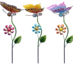 Butterfly in Flight Garden Stake, 3 Assorted Styles