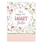 You Make My Heart Smile Softcover Journal