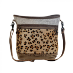 Integral Canvas & Hair-on Shoulder Bag
