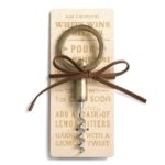 Antiqued Brass Finish Wine Opener