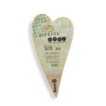 Love and Compassion Wall Heart - 8x16"