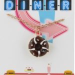 14“ Chocolate Donut Kids Necklace, 3” Ext.