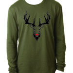 RED NOSE DEER LONG SLEEVE T-SHIRT