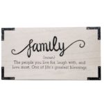 Family Wall Sign by DEI