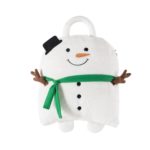 Snowman Pillow Blanket by CandF Home