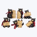 Resin Black Bear 6 Ast
