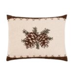 Lodge Pinecone Pillow