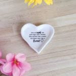 Aunt Heart Shaped Trinket Dish by DEI