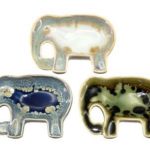 River Washed Elephant Tray