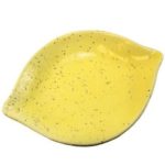 Meyer Lemon Tray Ceramic Yellow