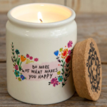 Corked Candle Do More of What Makes You Happy Copy