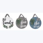 Inspirational Wood Wall Decor, 3 Assorted