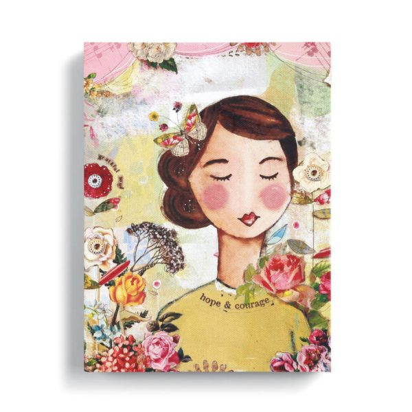 Hope and Courage Wall Art - 6"w x 8"h